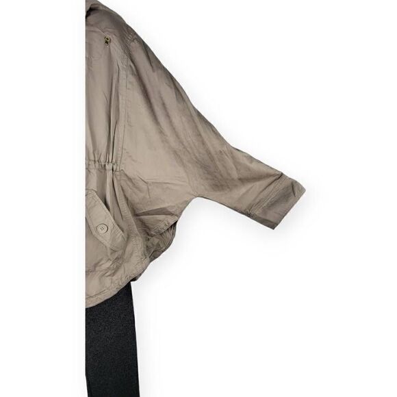 Only Tan Hooded Utility Jacket Large - Picture 4 of 5